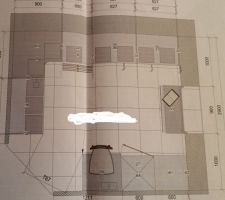 Plan de notre dressing par Cuisinella