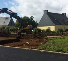 Coup d'envoi de la construction :-)