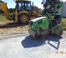 Dernière phase des travaux du lotissement en cours