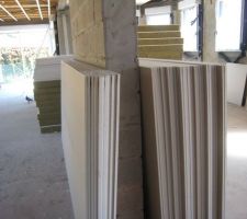 Arrivage du matériel d'isolation