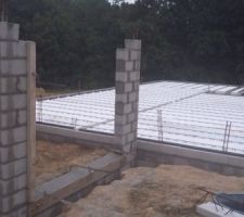 Hourdis et poutrelle