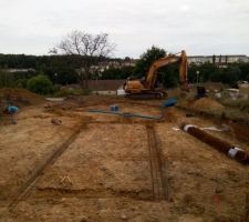 Debut des fondations