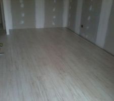 Parquet chêne scié blanc