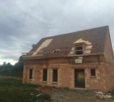 Legere progression vivement la fin sa evitera que ma maison se transforme en piscine géante avec toute cette pluie qui tombe