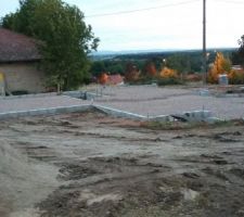 Les cailloux ont été disposés