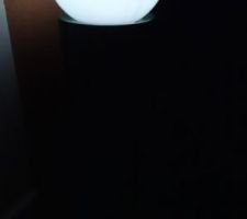 Peinture des pots &agrave; usage de lampe.