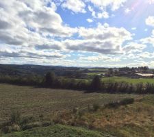 Vue de la chambre à l'étage :)