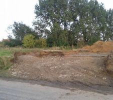 Accès de chantier et terrassement