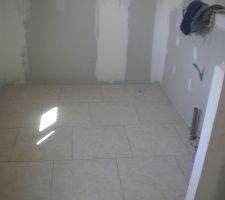 Carrelage coté cuisine