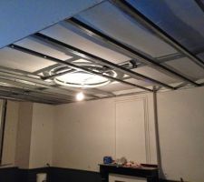 Doublure plafond salon