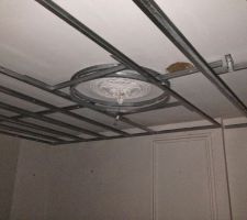 Doublure plafond salon