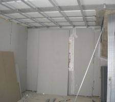 Plafond au RDC.