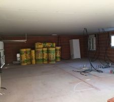 Placo plafond terminé :)