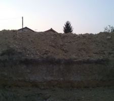 D&eacute;but du terrassement le 02/07/2015