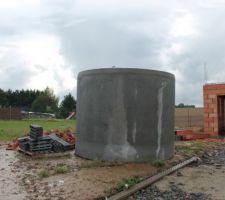 Citerne d'eau pluviale, 10.000 litres