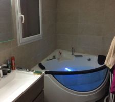 Salle de bain - baignoire SPA