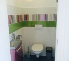 Les wc de l'étage