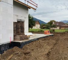 Remise en place des terres