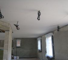 Plafond wc salle de bain, chambre
