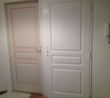 Peinture porte