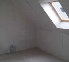 Cloisons d'une des chambres