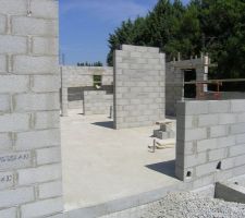 El&eacute;vation du rez de chauss&eacute; c&ocirc;t&eacute; cuisine