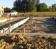 Ca continue nous auront un dallage et non un vide sanitaire