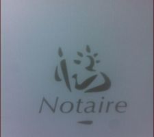 Signature notaire