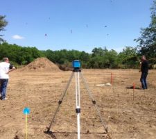Implantation avec le conducteur de travaux