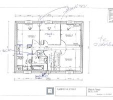 2Ã¨me modification du plan au 1er Ã©tage
