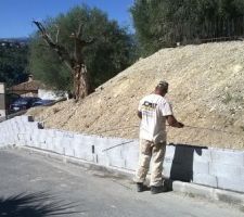 Mur de sout&egrave;nement