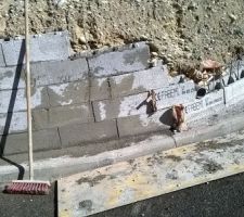 Mur de soutènement