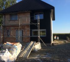 Avec l'enduit &ccedil;a change radicalement la maison et on se projette un peu plus!