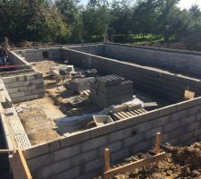 Vide sanitaire monté ! A peine 2 jours de travail.