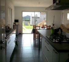 Cuisine vu du garage