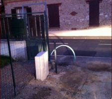 01/10 (20h00) : Pose du pied de la BAL