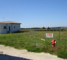 Implantation de la maison 28.09.2015