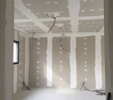 Pose des luminaires