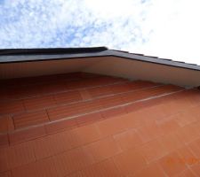 Débord de toit en PVC