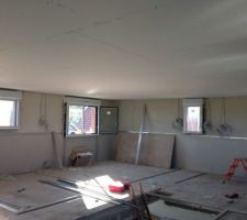 Plafond étage fait