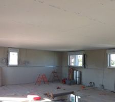 Plafond étage fait