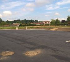 Travaux lotissement quasiment terminés