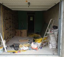 05/10/15 : plaquiste jour 6 (garage)