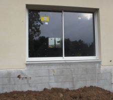 On commence à se rendre compte de la hauteur de notre future terrasse sur pilotis