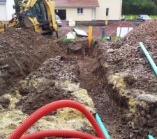 Raccordement EDF, Eaux usées, Télécom