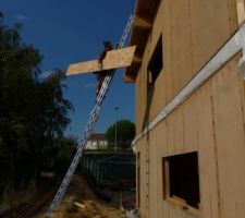 Montage des plaques d'OSB