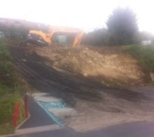 Terrassement en cours