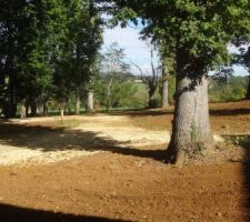 En une matinée :  1er passage du rotavator