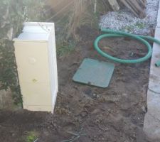 Compteur EDF et eau en place