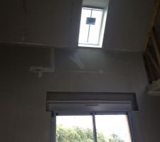 Vide sur sejour avc un velux kon grandira par la suite... Merci ABF ?